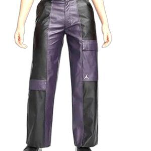 Air Jordan Classics 2.0 Luxe Plush Faux Leather Pants DJ2719-010 Women’s Sz XS